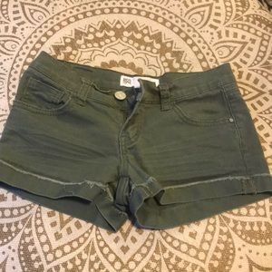 Green RSQ shorts